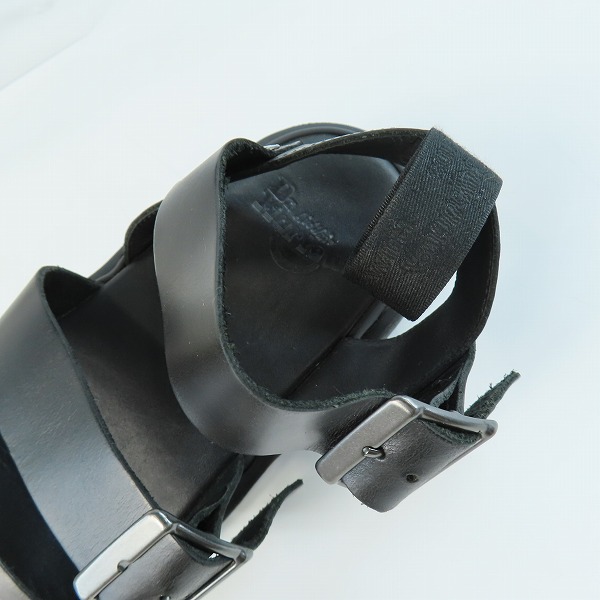 実際に弊社で買取させて頂いたDr.Martens /ドクターマーチン GRYPHON STRAP SANDAL/グリフォン レザーストラップサンダル 15695001/UK8の画像 4枚目