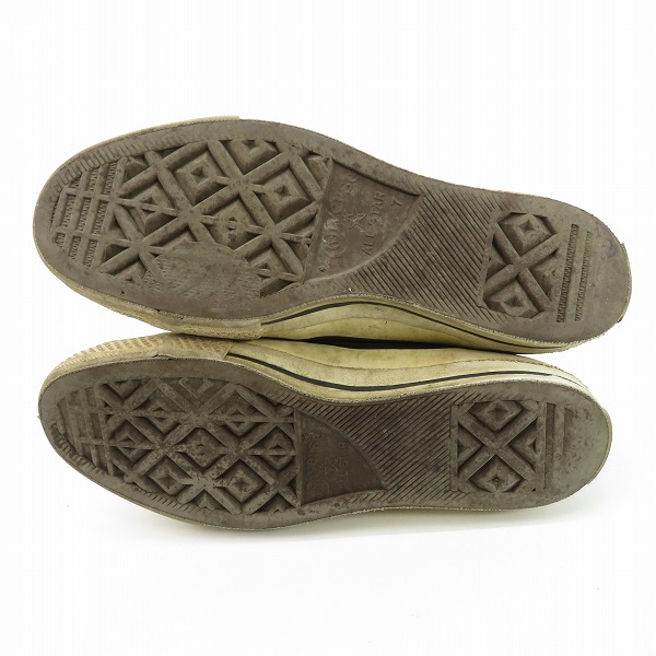 実際に弊社で買取させて頂いたCONVERSE/コンバース 80s ALL STAR/オールスター ハイカット ブラック/7の画像 2枚目