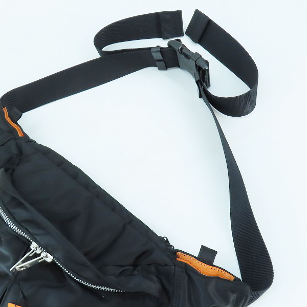 実際に弊社で買取させて頂いた(3)【未使用】PORTER/ポーター TANKER WAIST BAG タンカー ウエストバッグ ブラック/622-76629の画像 3枚目