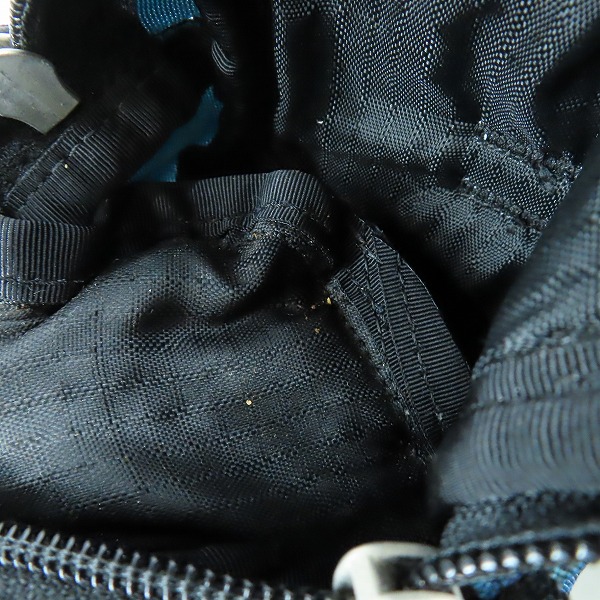 実際に弊社で買取させて頂いたGREGORY/グレゴリー QUICK POCKET/クイックポケット ショルダーバッグ/ポーチ ブルー 花柄/Sの画像 9枚目