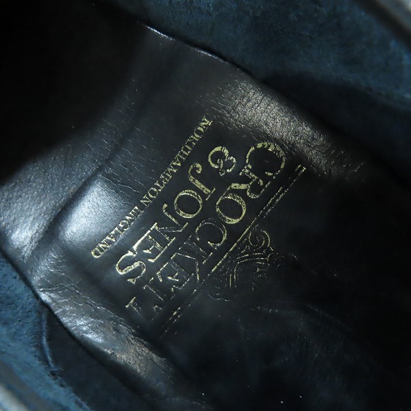 実際に弊社で買取させて頂いたCROCKETT&JONES/クロケット&ジョーンズコインローファー /8Eの画像 6枚目