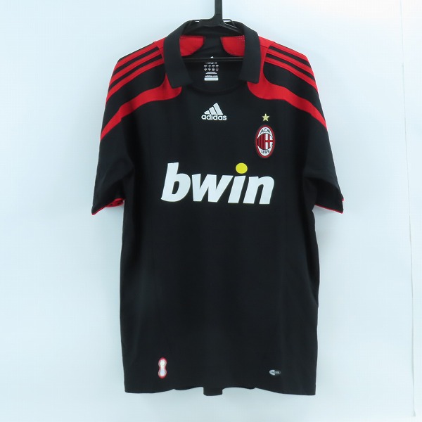 ACミランadidas アディダス　サードモデル　01/02 万国旗タグ adidas/アディダス ACミラン 07/08 ユニフォーム サード半袖 694959