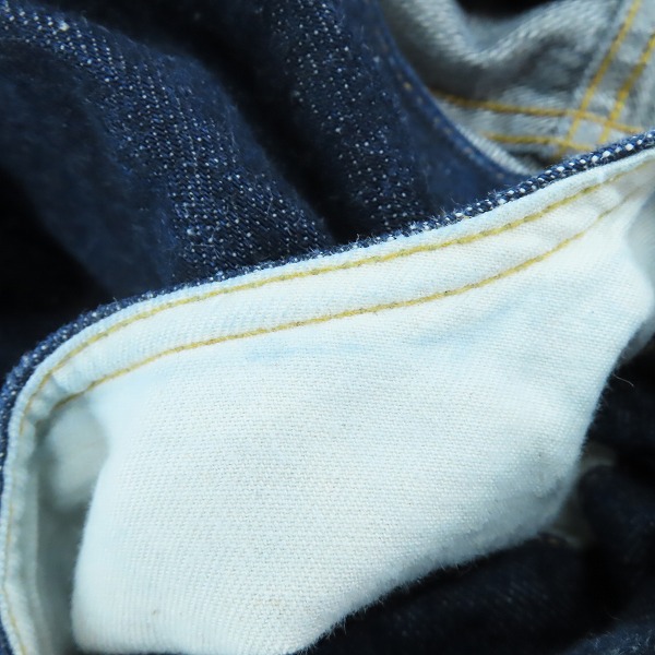 実際に弊社で買取させて頂いたLEVI'S/リーバイス LVC/ヴィンテージクロージング 501XX 1947年復刻 デニムパンツ 47501-0200/W33L34の画像 8枚目