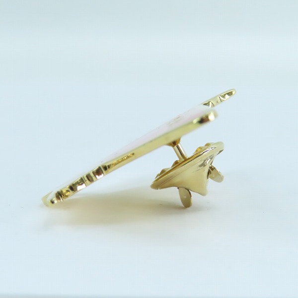 実際に弊社で買取させて頂いたPRADA/プラダ ロゴ/三角 ピンバッジの画像 3枚目