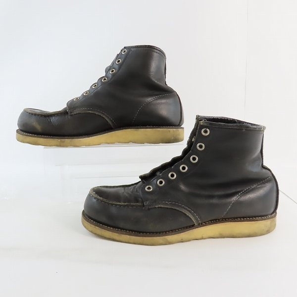 実際に弊社で買取させて頂いたRED WING/レッドウィング 四角犬タグ アイリッシュセッター モックトゥ ブーツ 8179/8.5Eの画像 3枚目