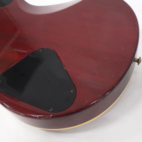 実際に弊社で買取させて頂いた★【使用感有り】YAMAHA/ヤマハ SG-1000/SG1000 エレキギター チェリーサンバースト コイルタップ搭載 ソフトケース付の画像 7枚目