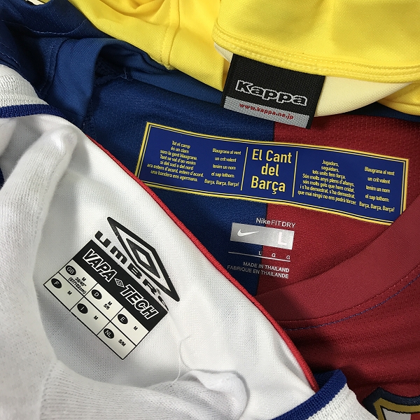 実際に弊社で買取させて頂いた【おまとめ】Kappa/カッパ/ナイキ/アンブロ 等FC富士電機/FCバルセロナ 他 ユニフォームの画像 1枚目