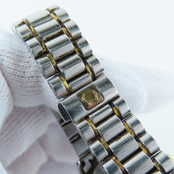 実際に弊社で買取させて頂いたOMEGA/オメガ クラシック オートマティック/自動巻 デイト 腕時計/ウォッチ 3370.20の画像 6枚目