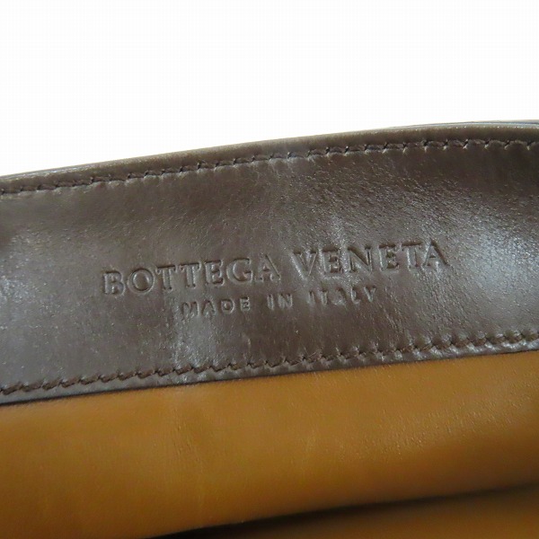 実際に弊社で買取させて頂いたBottega Veneta/ボッテガヴェネタ クロコ型押し エナメルレザー ハンドバッグの画像 7枚目