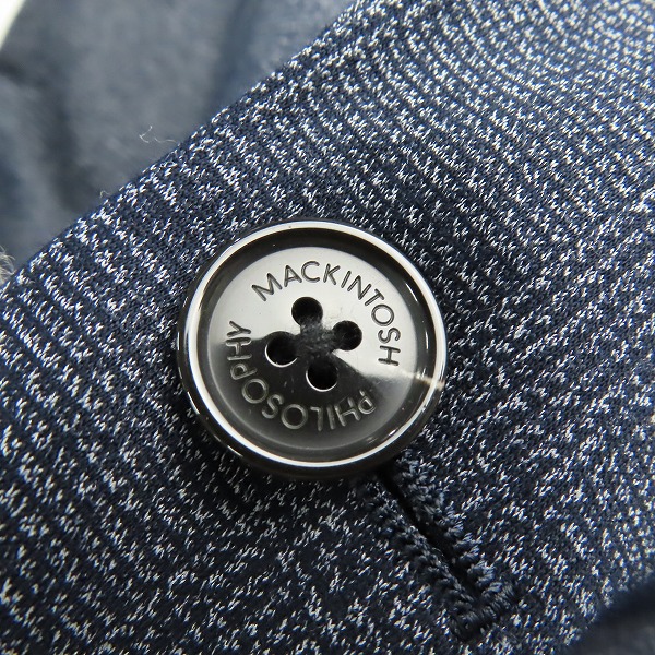 実際に弊社で買取させて頂いたMACKINTOSH PHILOSOPHY/マッキントッシュフィロソフィー  2Bテーラードジャケット/40Lの画像 5枚目