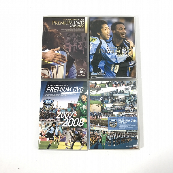 実際に弊社で買取させて頂いた【おまとめ】DVD/ブルーレイ 川崎フロンターレ PREMIUM DVD 2016-2017/2021 SEASON REVIEW 等 サッカーの画像 1枚目