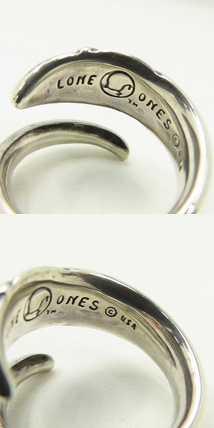 実際に弊社で買取させて頂いた【ギャラ付】LONE ONES/ロンワンズ Sparrow Ring/スパロウリング/19.5-21号の画像 6枚目