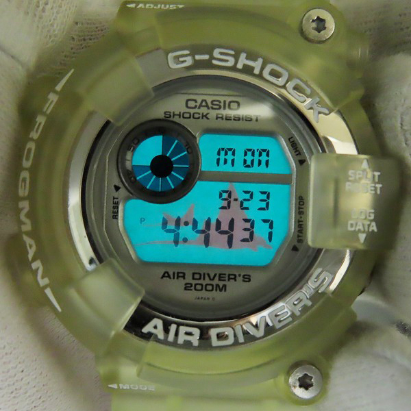 実際に弊社で買取させて頂いたG-SHOCK/G-ショック FROGMAN フロッグマン 初代W.C.C.S マンタ ベクティニアビガー 腕時計/ウォッチ DW-8250WC-7ATの画像 4枚目