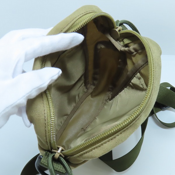 実際に弊社で買取させて頂いたBRIEFING/ブリーフィング JOINT/ジョイント 2WAY ZIP TOP TALL  ショルダーポーチ BRL193L37の画像 4枚目