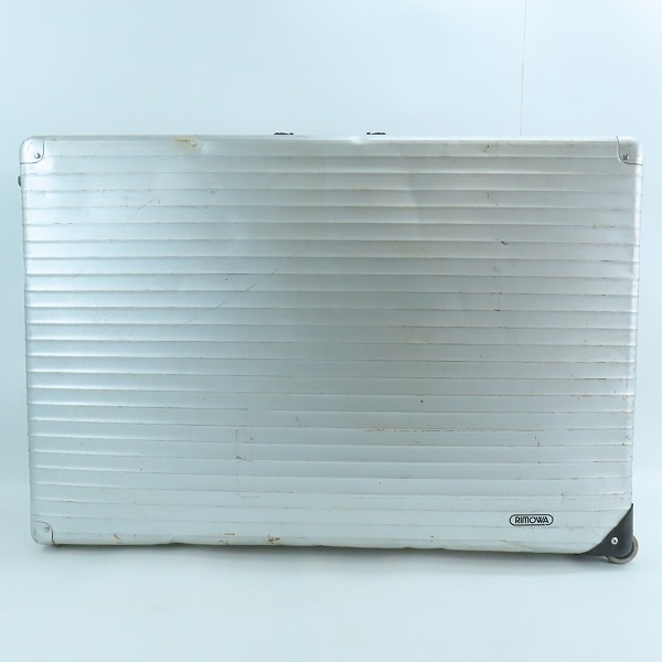 実際に弊社で買取させて頂いた【難有り】RIMOWA/リモワ アルミ 2輪 90年代/キャリーケース/スーツケース ヴィンテージ ビンテージの画像 1枚目