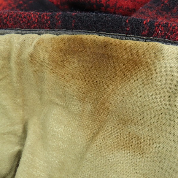 実際に弊社で買取させて頂いたRed Stag/レッドスタッグ ビンテージ バッファローチェック マッキーノジャケットの画像 4枚目