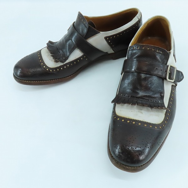 実際に弊社で買取させて頂いたChurch's/チャーチ 24SS Shanghai グラスカーフ＆ヌバック ローファーレザーシューズ