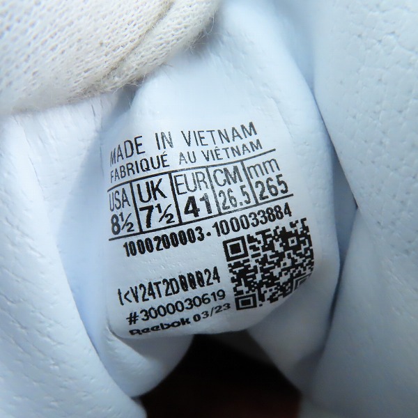 実際に弊社で買取させて頂いたReebok/リーボック ANSWER IV/アンサー IV  バスケットボールシューズ 100033884/26.5の画像 5枚目