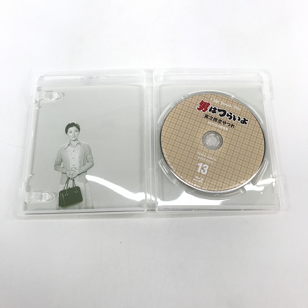 実際に弊社で買取させて頂いたBlu-ray/ブルーレイ 男はつらいよ 4Kデジタル修復版  5望郷篇/6純情篇/8寅次郎恋歌/13虎次郎恋やつれ 動作未確認 4点セットの画像 5枚目