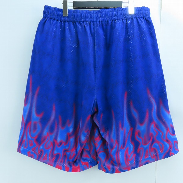 実際に弊社で買取させて頂いたA BATHING APE/アベイシングエイプ リバース ベースボール ショーツ/ハーフパンツ 001SPK301317M/2XLの画像 3枚目