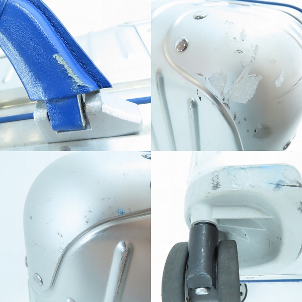 実際に弊社で買取させて頂いたRIMOWA/リモワ キャビンツイスト キャリーバッグ/スーツケース シルバー 925.90.04/35Lの画像 9枚目