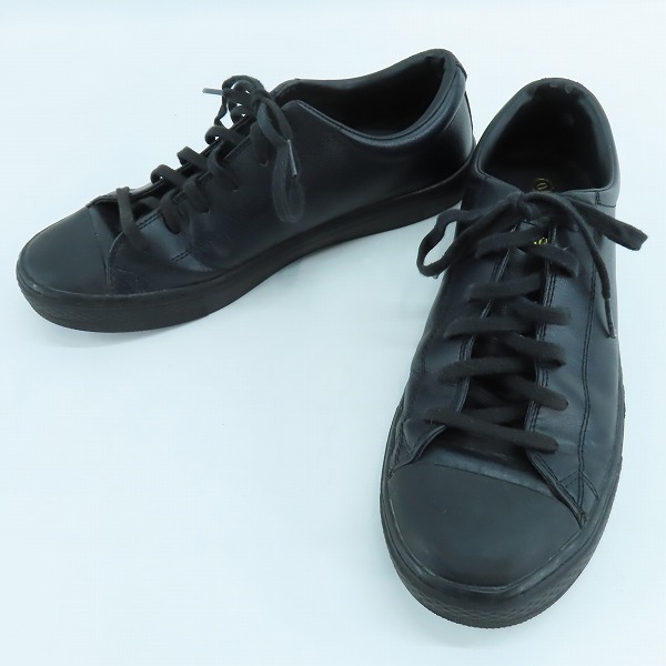 実際に弊社で買取させて頂いたCONVERSE/コンバース ALL STAR COUPE LEATHER OX オールスター クップ レザー ブラック 31301811/26