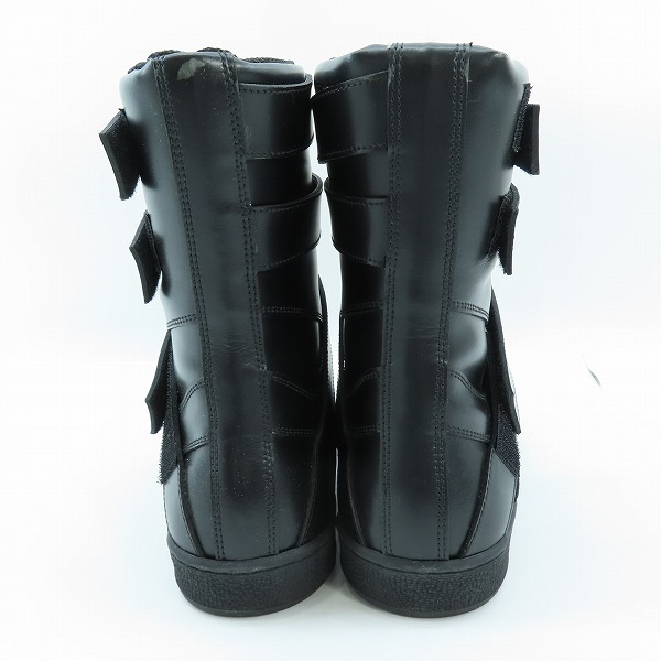 実際に弊社で買取させて頂いたGIVENCHY/ジバンシィ スニーカー ブラック GIVENCHYRICCARDOTISCI ハイカットベルトスニーカーブーツ/39の画像 1枚目