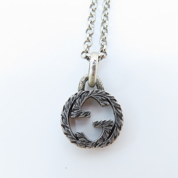 実際に弊社で買取させて頂いたGUCCI/グッチ インターロッキングG ネックレス/ペンダントの画像 2枚目