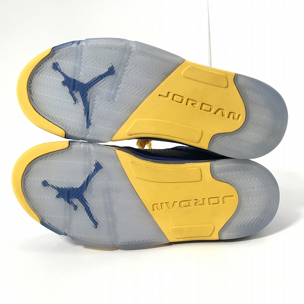 実際に弊社で買取させて頂いたNIKE/ナイキ AIR JORDAN 5 LANEY JSP/エアジョーダン5 レイニー CD2720-400/28の画像 2枚目