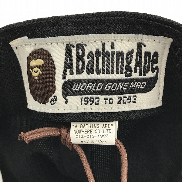 実際に弊社で買取させて頂いた【未使用】A BATHING APE/アベイジングエイプ BAPE × RAZER/ビエイプ × レーザー SNAP BACK CAP/Fの画像 5枚目