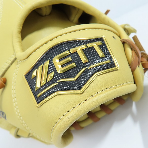 実際に弊社で買取させて頂いた【未使用】ZETT/ゼット FINECatch SMUカラー 軟式/オールラウンド グローブ BRGB35430の画像 5枚目