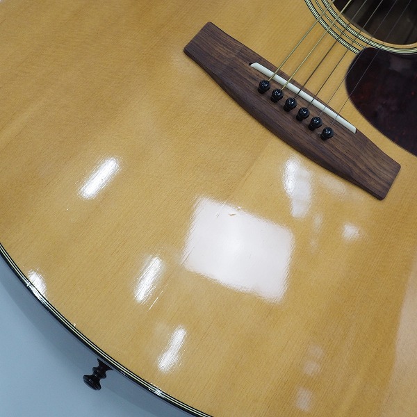 実際に弊社で買取させて頂いた★【難有り】YAMAHA/ヤマハ FG-130 アコースティックギター/アコギ ギグケース付の画像 6枚目