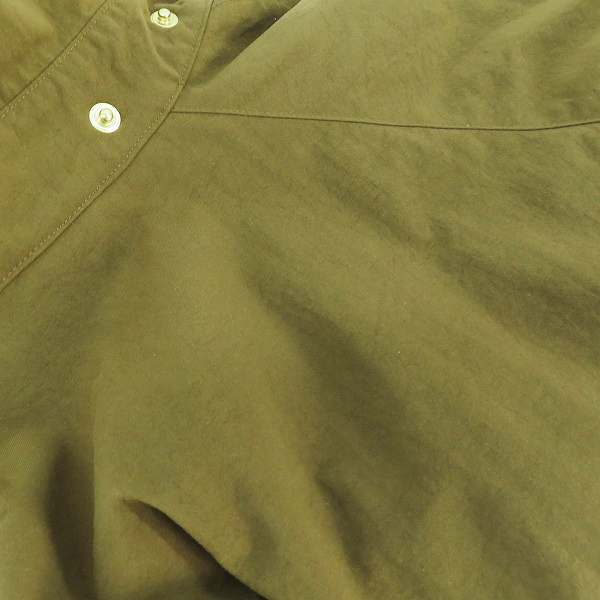 実際に弊社で買取させて頂いたBarbour/バブアー OS BURGHLEY-MU-TECH/ナイロン カーキ ロングコート 2002271/36の画像 8枚目