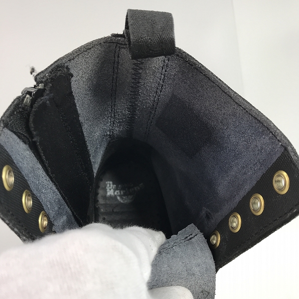 実際に弊社で買取させて頂いたDr.Martens/ドクターマーチン JADON AJAX ジェイドン サイドジップ ブーツ/UK4の画像 4枚目