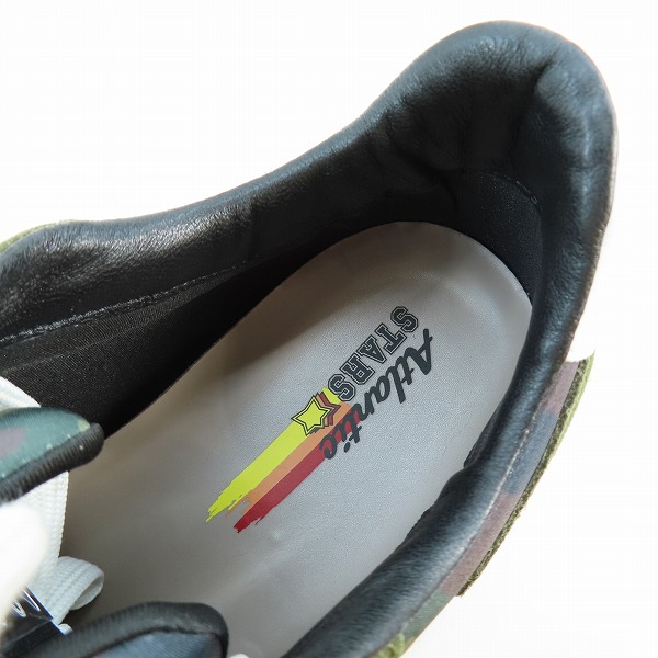 実際に弊社で買取させて頂いたAtlantic STARS/アトランティックスターズ ANTARES EVO/アンタレス エヴォFMFB BT10 カモフラ/迷彩柄 スニーカー 45の画像 4枚目