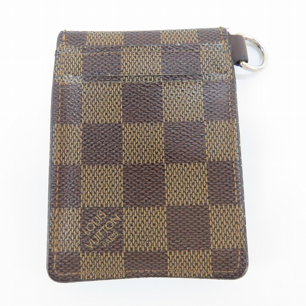 実際に弊社で買取させて頂いたLOUIS VUITTON/ルイヴィトン ダミエ ポルトカルト ID バンドリエール カードケース N60016の画像 1枚目