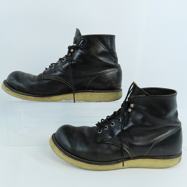 実際に弊社で買取させて頂いた【難あり】RED WING/レッドウィング 新四角犬タグ アイリッシュセッター ブーツ 8165/9.5EEの画像 3枚目