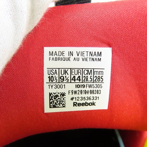 実際に弊社で買取させて頂いたadidas×Reebok/アディダス×リーボック INSTAPUMP FURY BOOST/インスタポンプフューリーブースト FW5305 28.5の画像 5枚目