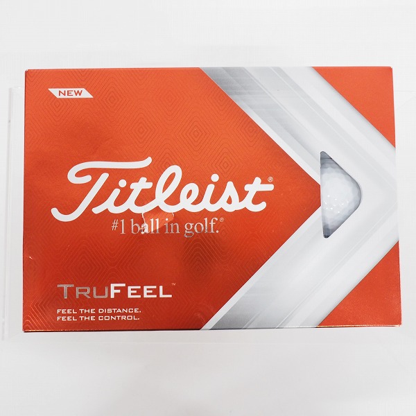 実際に弊社で買取させて頂いた【未使用】Titleist/タイトリスト TRUFEEL ゴルフボール ホワイト 1ダースの画像 2枚目