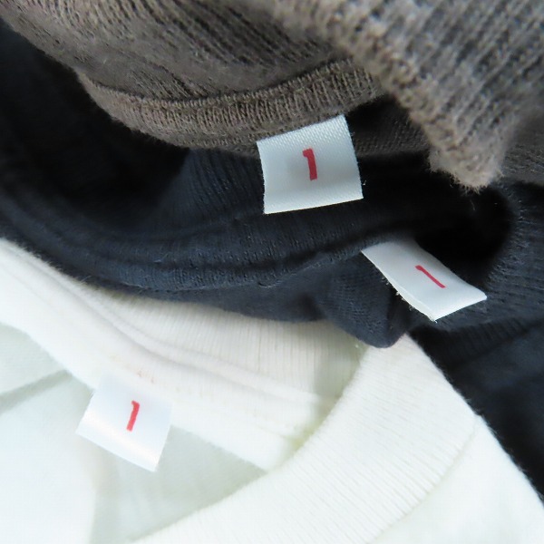 実際に弊社で買取させて頂いたBLUE BLUE/ブルーブルー H.R.MARKET/ハリウッドランチマーケット 半袖Tシャツ 3点セットの画像 3枚目