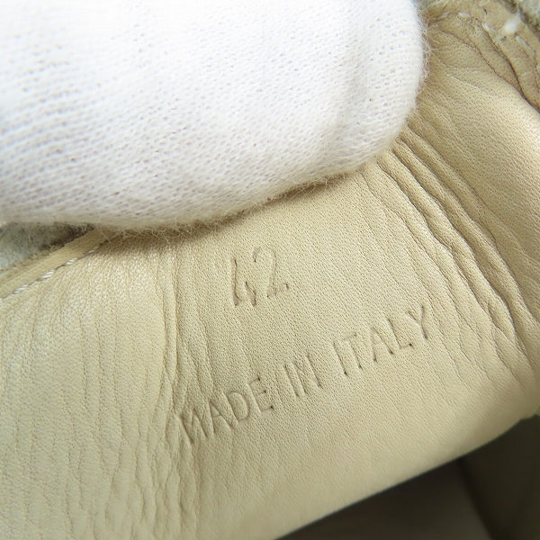 実際に弊社で買取させて頂いたMAISON MARTIN MARGIELA 22/メゾンマルタンマルジェラ 22 レプリカ ライン ペンキ スニーカー/42の画像 5枚目