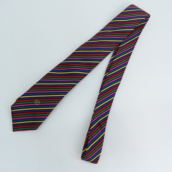 実際に弊社で買取させて頂いたuniform experiment/ユニフォームエクスペリメント ネクタイ チェック/ストライプ 2本セットの画像 2枚目