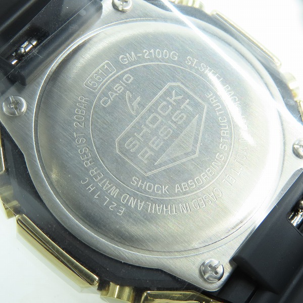 実際に弊社で買取させて頂いた【保証期間内】G-SHOCK/Gショック メタルカバード 腕時計 GM-2100G-1A9JFの画像 3枚目