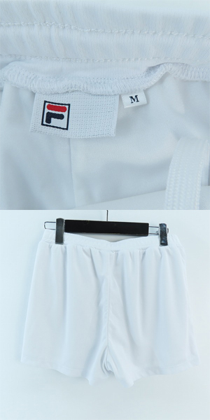 実際に弊社で買取させて頂いたFILA/フィラ  Tシャツ ショーツ サンバイザー 3点セットの画像 4枚目