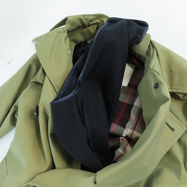 実際に弊社で買取させて頂いたMACKINTOSH/マッキントッシュ ライナー付き ダブル トレンチ コート GM-011FD-YG-PI-3H-MJ /36の画像 2枚目