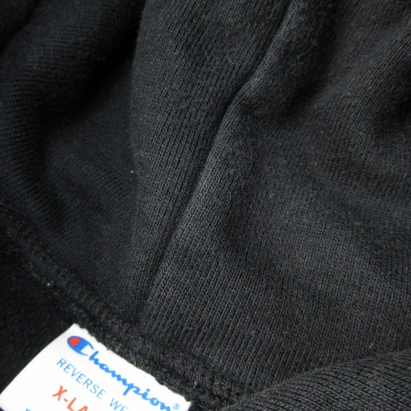 実際に弊社で買取させて頂いたChampion/チャンピオン REVERSE WEAVE ジップアップパーカー CSS5112A/XLの画像 9枚目