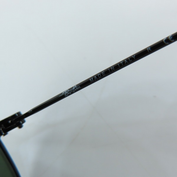 実際に弊社で買取させて頂いたRay-Ban/レイバン AVIATOR LARGE METAL アビエーター サングラス/アイウェア RB3025 L2823の画像 5枚目