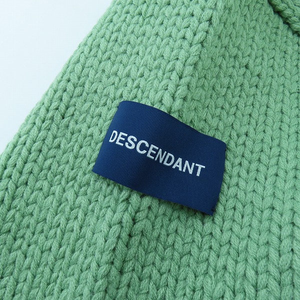 実際に弊社で買取させて頂いたDESCENDANT/ディセンダント SUNKEN COWICHAN SWEATER ジップアップ ニットジャケット 232MADS-JKM01 /1の画像 5枚目
