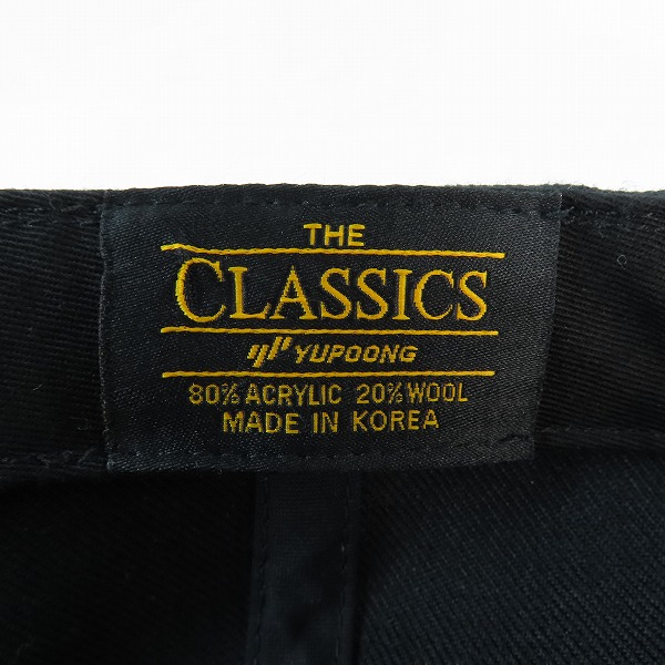 実際に弊社で買取させて頂いたTENDERLOIN/テンダーロイン 22SS ロゴ 刺繍 スナップバック ベースボール ブラック キャップの画像 5枚目