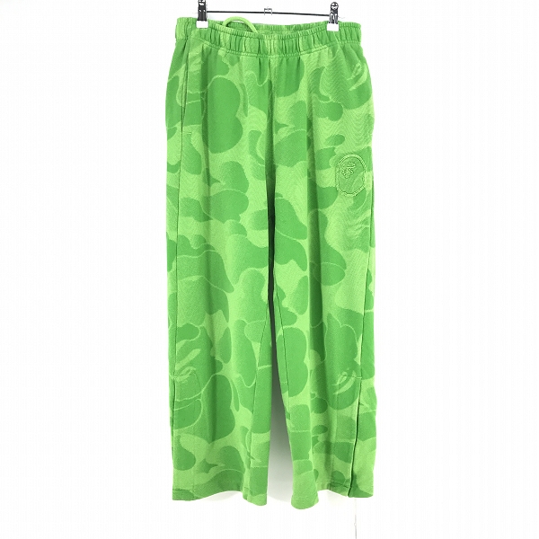 実際に弊社で買取させて頂いたA BATHING APE/アベイジングエイプ INK CAMO WIDEEG SNAP DETAIL TRACK PANTS /S